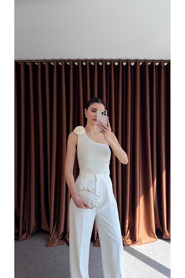 Rose Ecru Blouse - 1