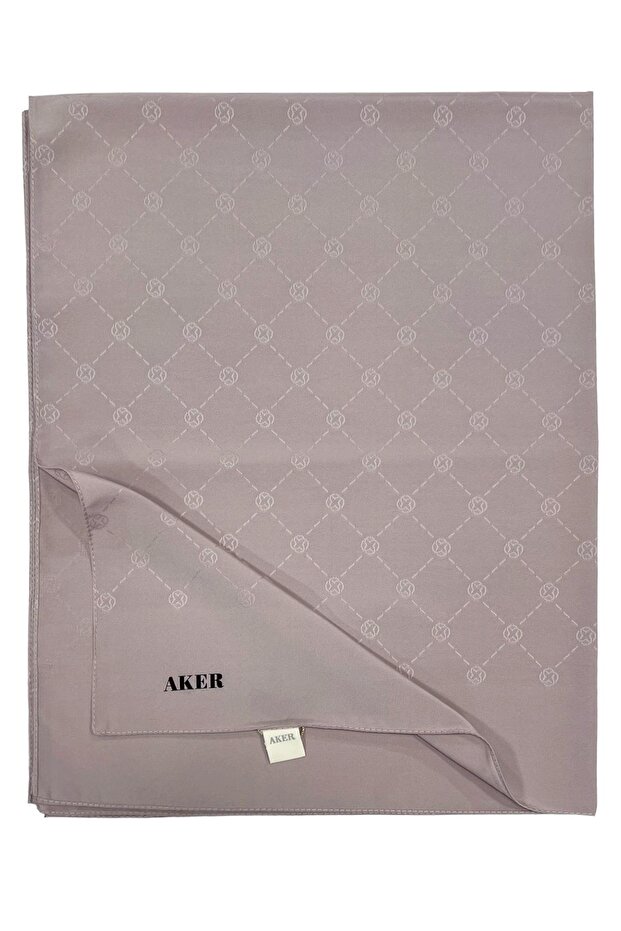 شال مونوغرام - مينك داكن 991 - 1