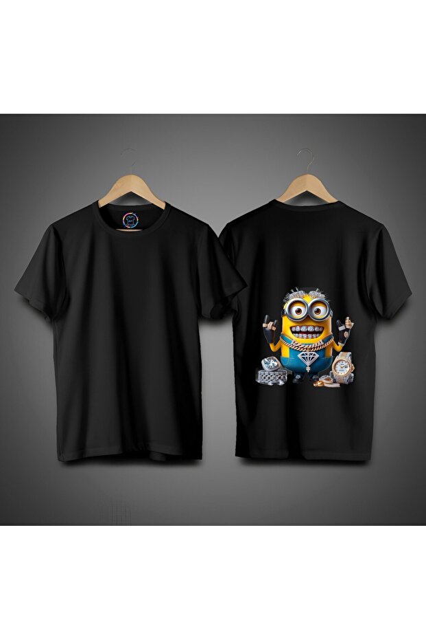 Metallica Minions Printed 100% Cotton Premium T-Shirt