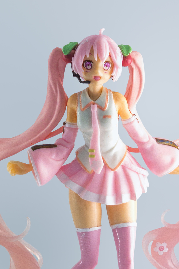 Sakura Miku Figürü – 19 cm - 2