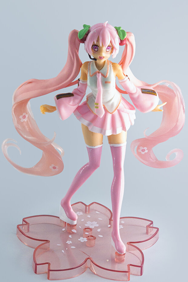 Sakura Miku Figürü – 19 cm - 1