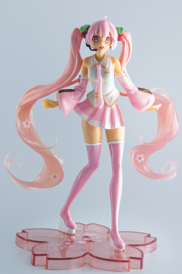 Sakura Miku Figürü – 19 cm - 6