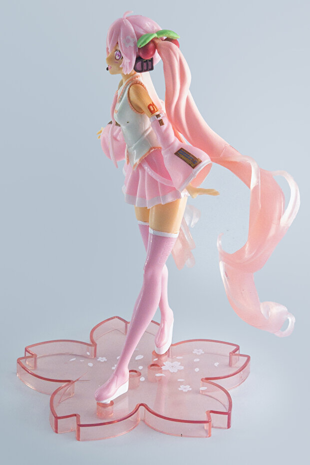 Sakura Miku Figürü – 19 cm - 5