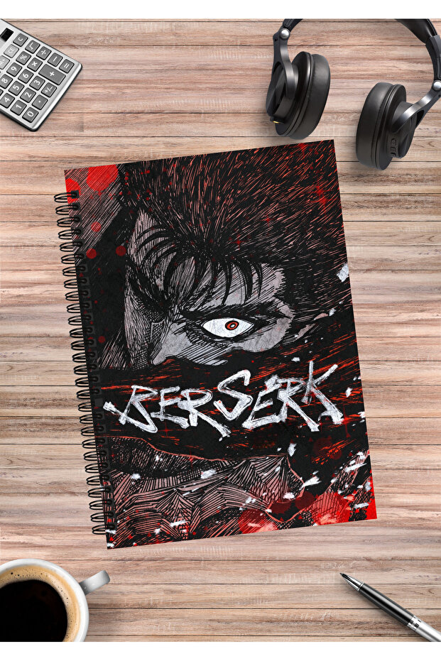 Berserk Anime Spiral Notebook A5 (50 Sheets)