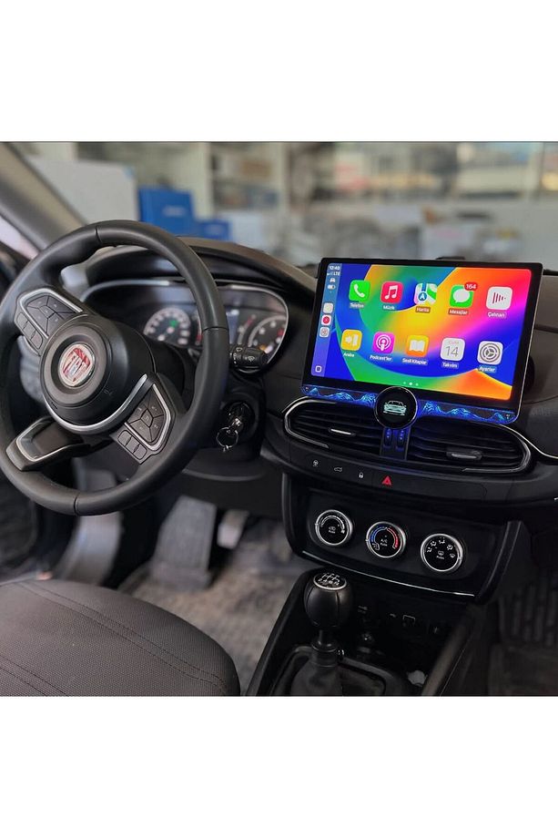 11.8" 2K QLED RGB EGEA CROSS Uyumlu ANDROİD  MULTİMEDİA CARPLAY TEYP 4-64 - 1