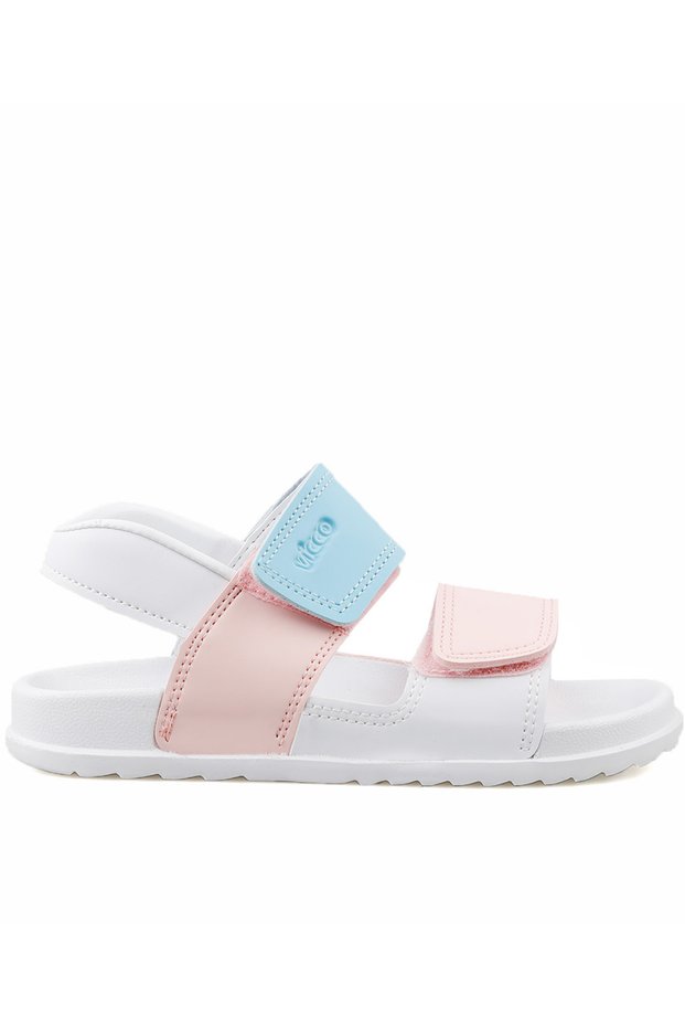 Water-resistant lightweight everyday velcro sandals - assorted colors