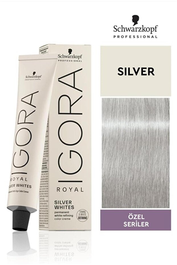 Silverwhite Saç Boyası 60 ml Silver - 1