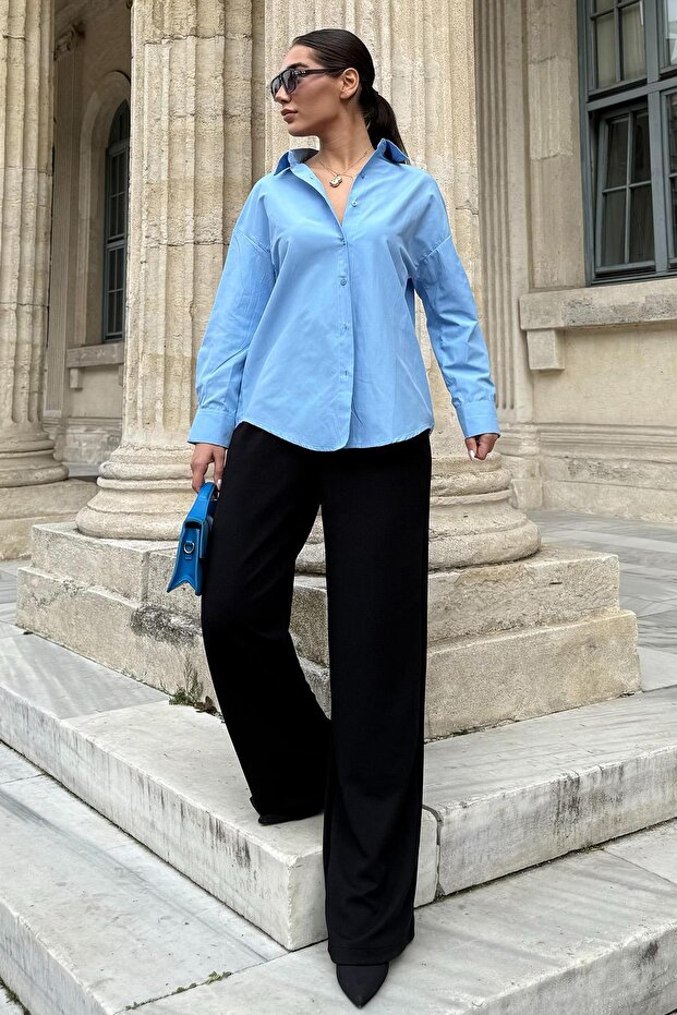 Mavi Basic Kadın Gömlek Mg2355 - 7