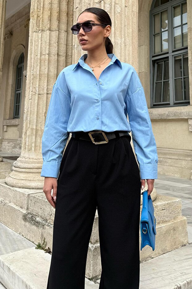 Mavi Basic Kadın Gömlek Mg2355 - 5