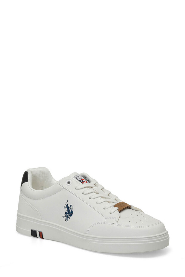 U.S. Polo Assn. Noah 5Fx Beyaz Erkek Sneaker A101947861 - 2