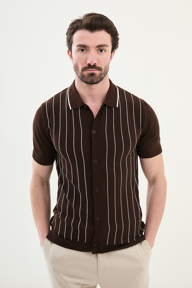 TRİKO POLO DÜĞMELİ - 1