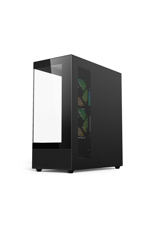 PHANTOM 6X120MM RGB FANLI TYPE-C GAMİNG OYUNCU BİLGİSAYAR KASASI SİYAH - 4