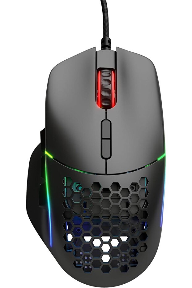 ماوس ألعاب سلكي موديل 1 - أسود مطفي - 2