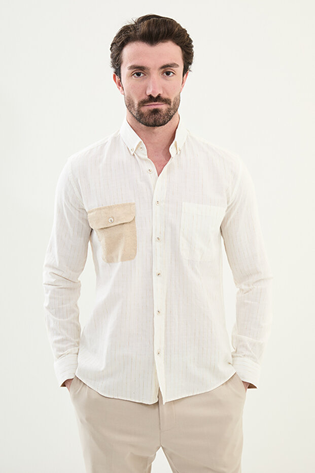 GÖMLEK ÜSTTEN DÜĞMELİ - 1