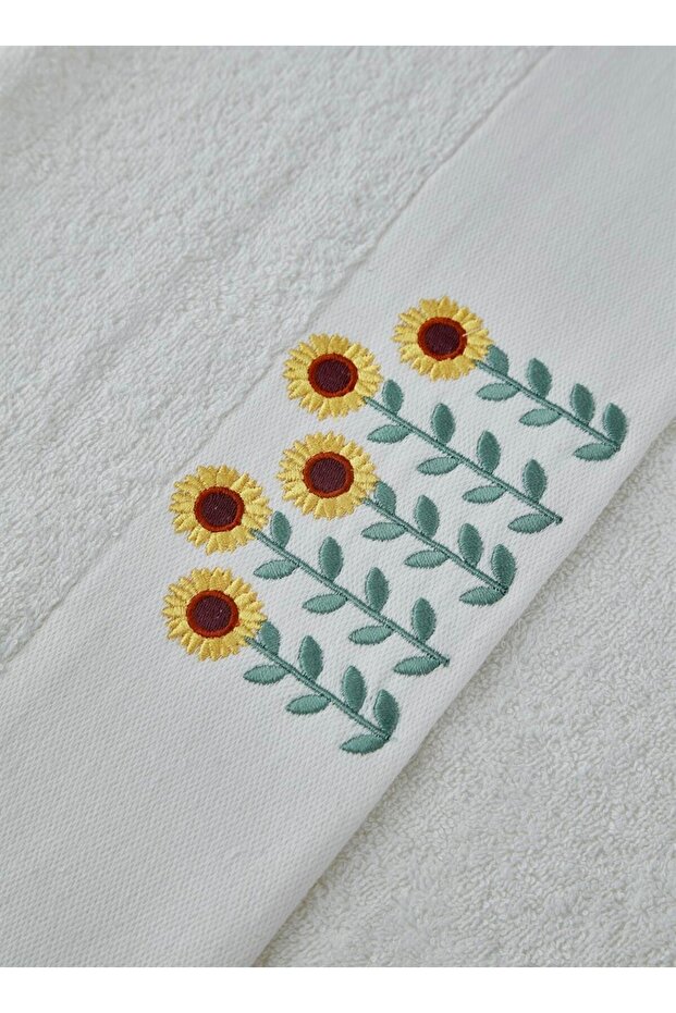 Sunflower Cotton Cream Towel (70x140)