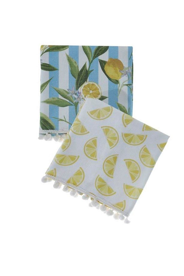 Glovy Pamuklu 2'li Havlu Set (40x60) - 4