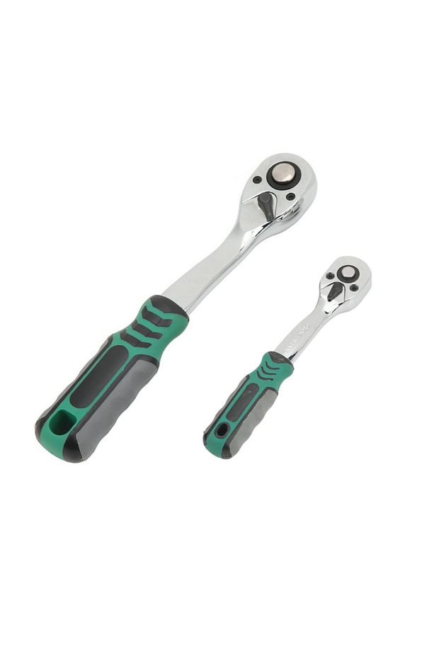 1/4" ve 1/2" Cırcır Kolu 72 Diş Kaliteli (İki Ürün Bir Arada) - 1