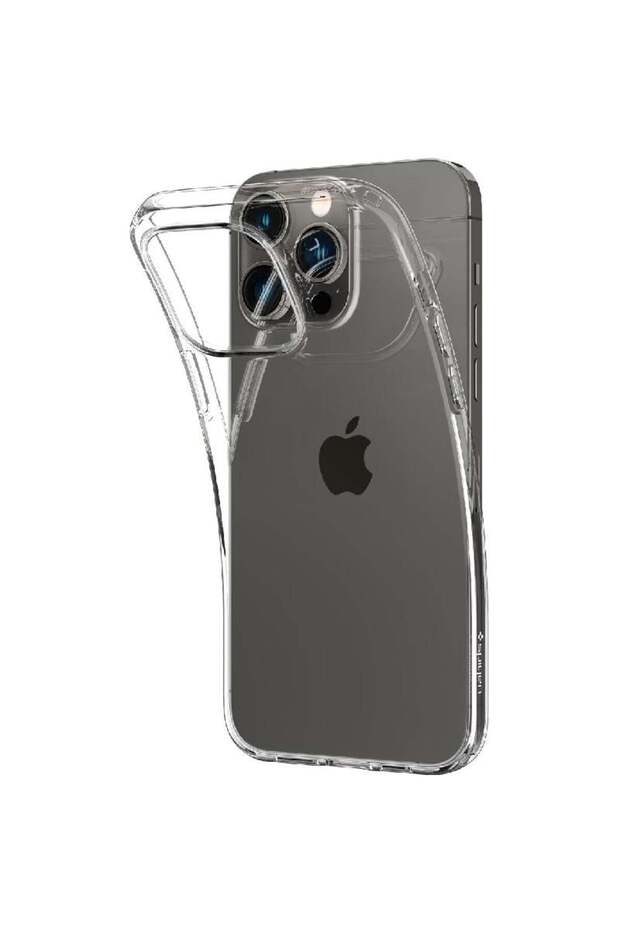 جراب كريستال فليكس لجهاز iPhone 14 Pro Max - شفاف - 1