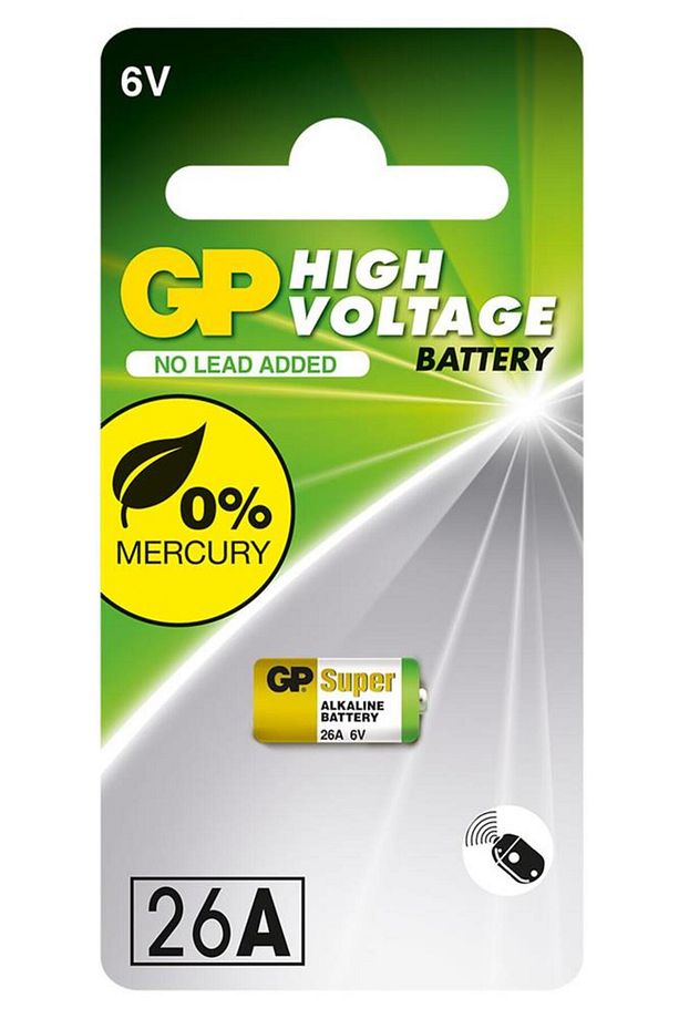 Gp Gp26a-2c5 26a 6v Yüksek Voltaj Spesifik Pil - 1