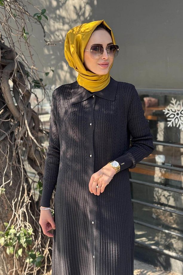 İNVEE Hırka 6975 Antrasit - 3