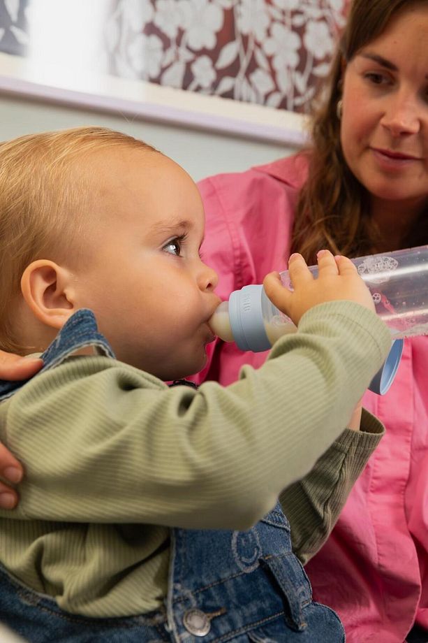 Baby PP Bottle Silikon Uç Biberon Sage 270 ml - 4