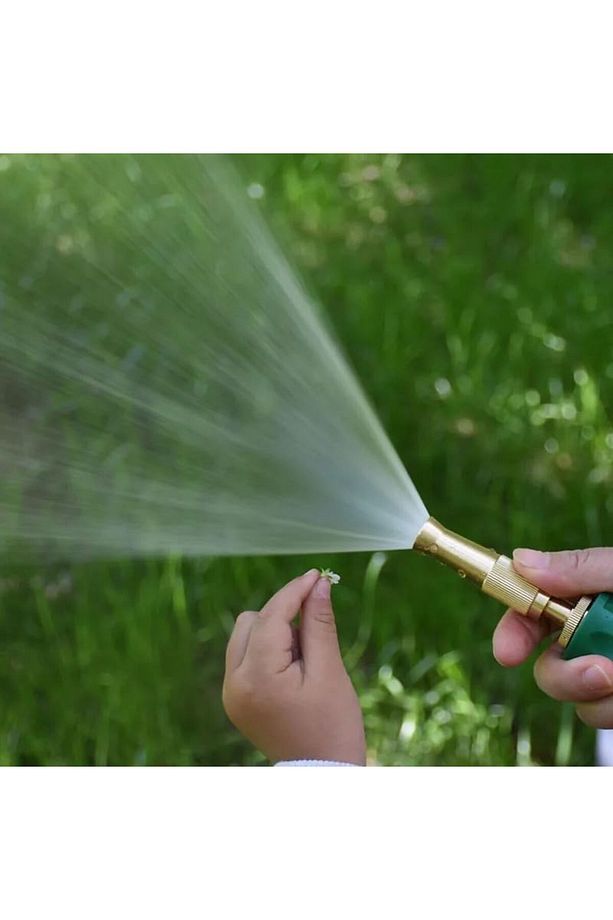 Yüksek Basınçlı Ayarlanabilir Bahçe Sulama Araba Yıkama Tazyikli Su Püskürtme Tabancası - 2