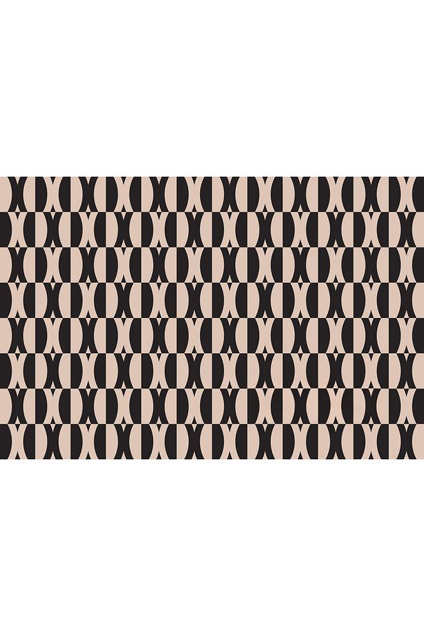 Modern Retro Desenli Polyester Kumaş - Döşemelik, Çanta, Minder ve Örtü Kullanımına Uygun ( 1 M ) - 2