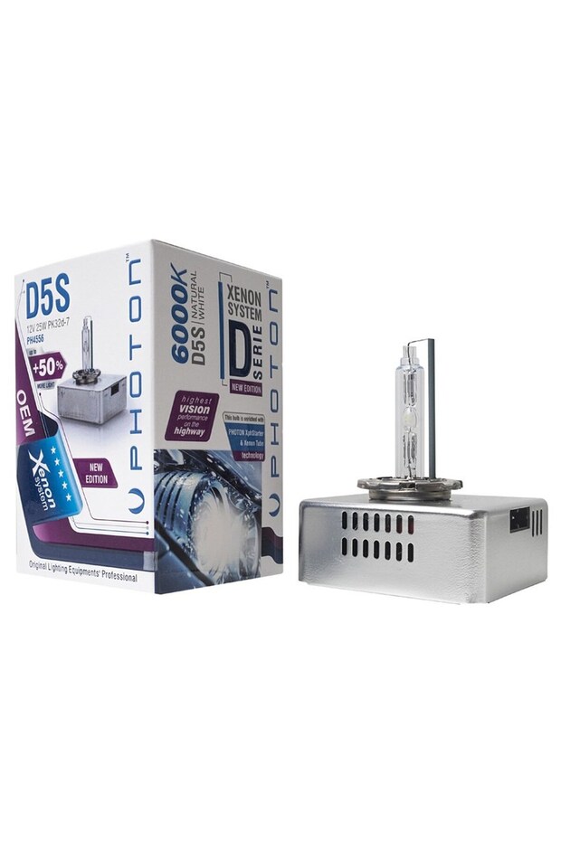 D5s 6000k %50 More Vısıon Ampul 2 Adet - 1