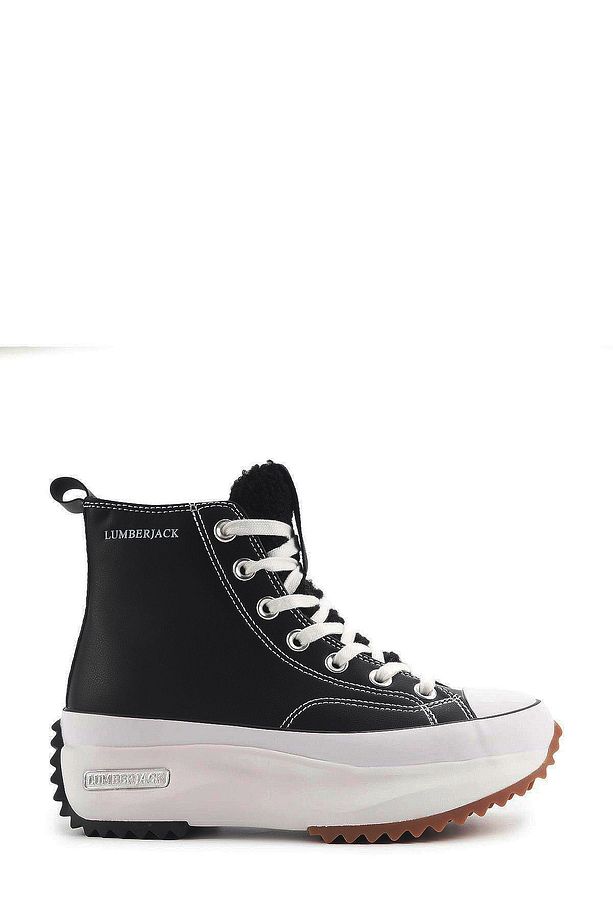 Kadın Original High Soft Taban Black Sneaker Cool Bot - Woman Sneaker Boot - 2