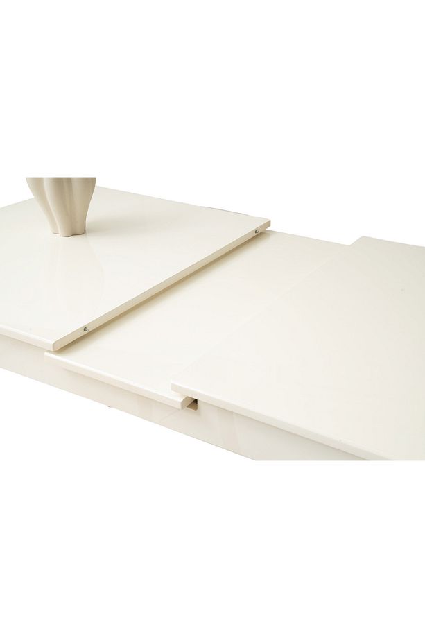 Zarif Aytaşı Desen Naturel Ahşap Ayak Açılır 130X80 Masa (Açılımış Ölçüsü 160X80) - 3