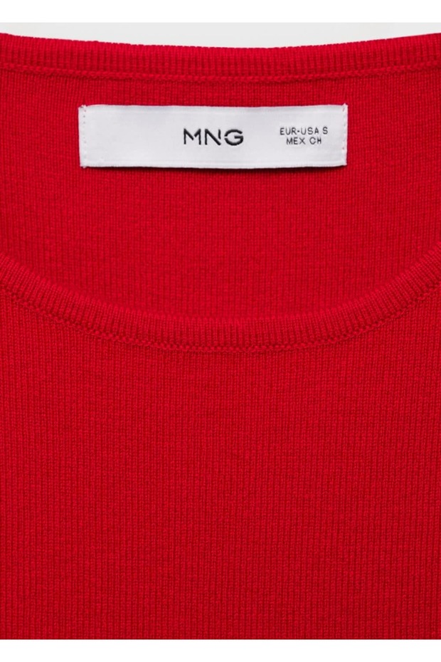 Kolsuz dar triko bluz - 7