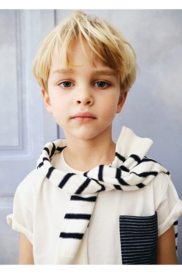 Patchwork pamučna majica - 4