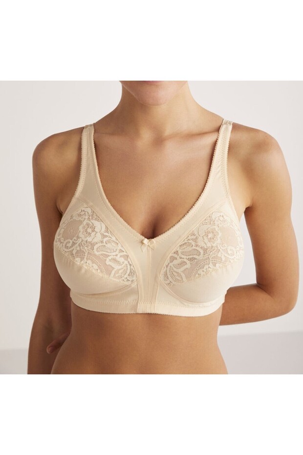 Women's Wire-Free & Non-Padded Gathering Bra Lk.01.09.Ll.050