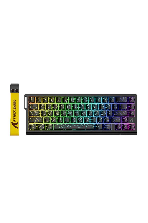 Attack Shark X68 He Manyetik Switch Klavye 8k 0.125ms Gecikme - 1