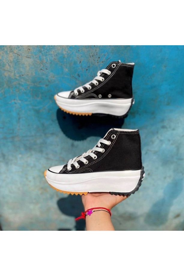 Arts The Run Star Unisex Canvas Sneaker Ayakkabı Runstar Sneakers Spor Ayakkabı - 4