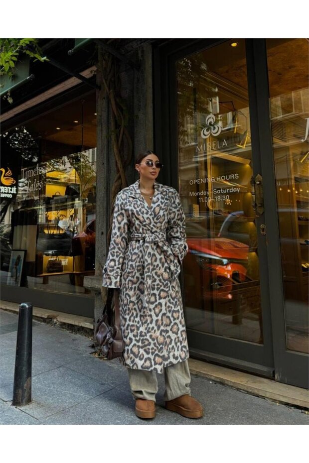 Leopard coat - leopard - 4