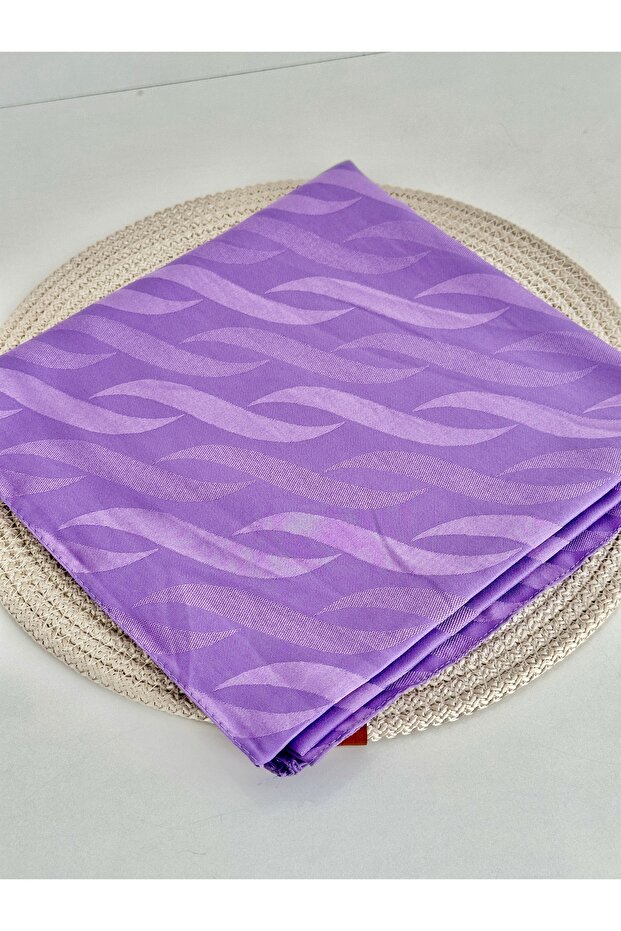 Kendinden desenli jakar eşarp - 2