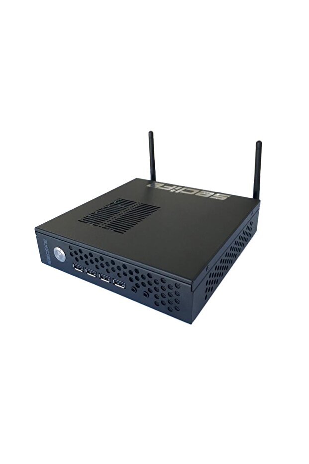 Mp-412 I3-4130 8Gb 256Gb Ssd Dos Black Mini Pc