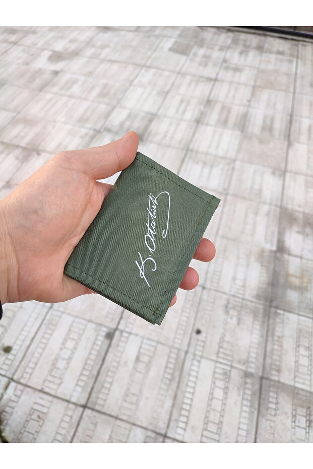 Original Unisex Sports Model Waterproof Fabric Velcro Wallet with Money Compartment and Card Holder