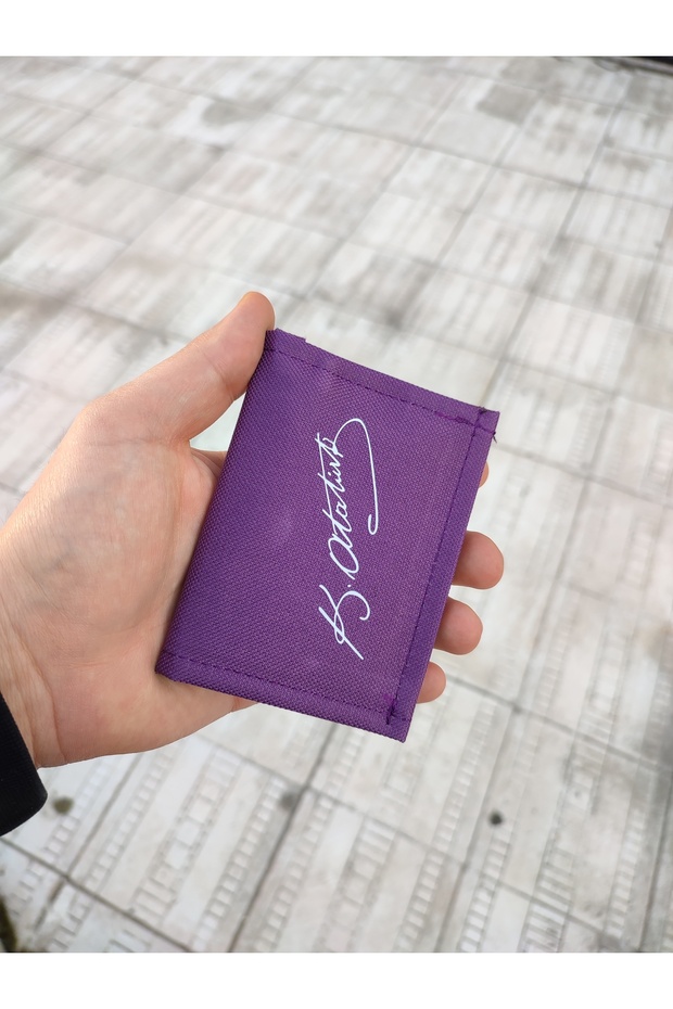 Original Unisex Sports Model Waterproof Fabric Velcro Wallet with Money Compartment and Card Holder
