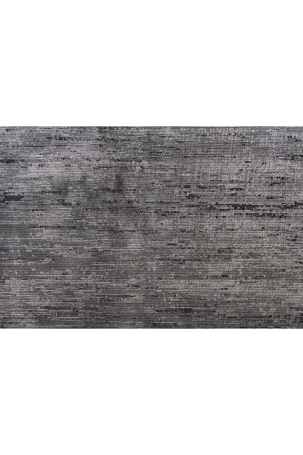 Nadide 1041 Antrasit Modern Mikrofiber Polyester Makine Alan Halısı - 2