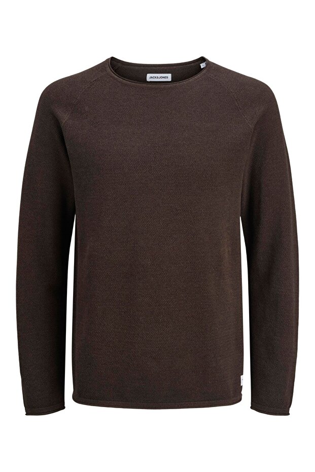 Strickpullover Einfarbig Strickpullover - 1