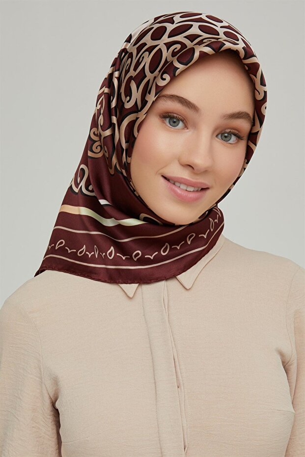 وشاح حريري - 8650D-35 - تيفيل