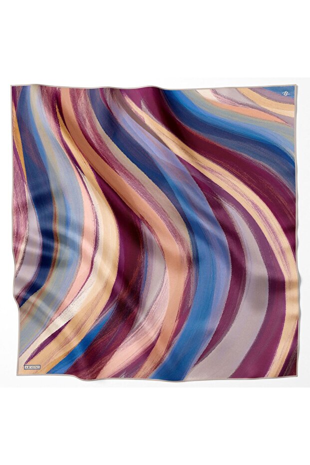 İpek Eşarp - 8826D-02 - Tivil - 1