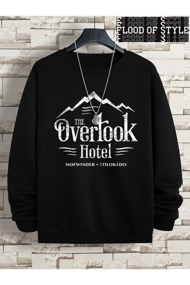 Hip Hop Harajuku Vintage Style Hotel Sideclothing Colorado Black