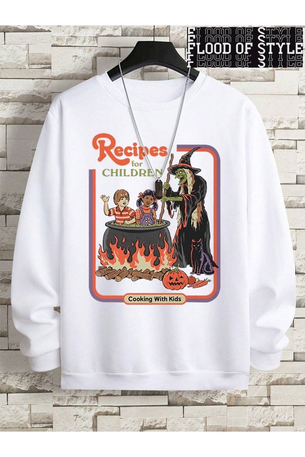 Hip Hop Harajuku Vintage Style Recipes Kids White
