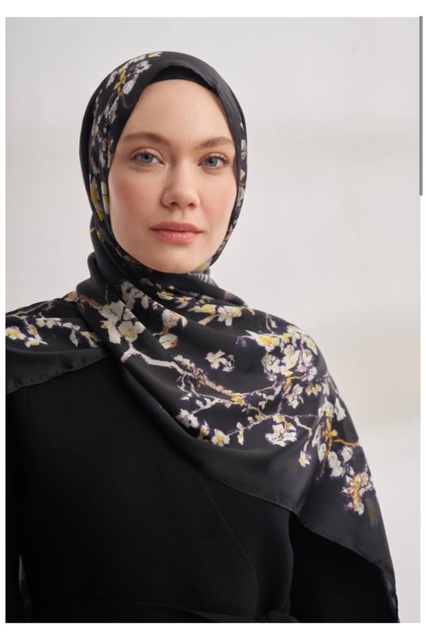 İthal Vual ipek şal - 2