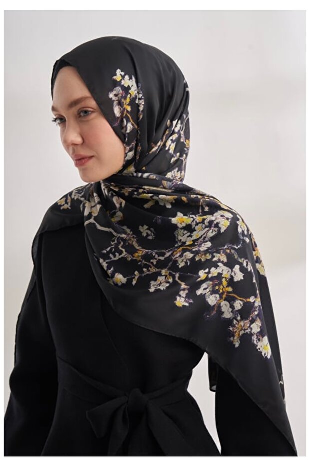 İthal Vual ipek şal - 3