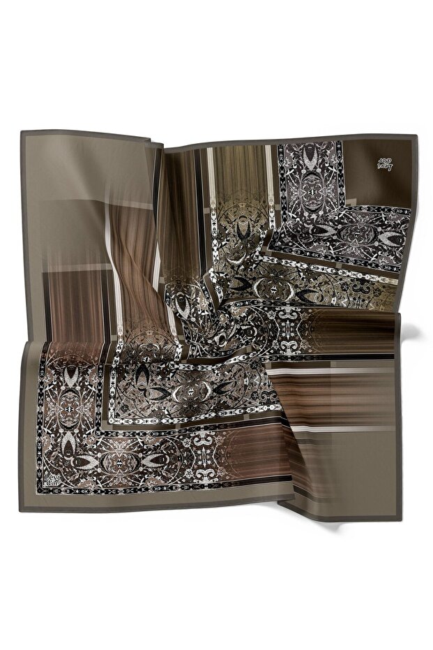 وشاح كريستال لامع بنمط عرقي - 1