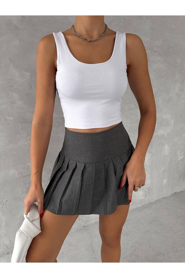 Crop Askılı  Basic Atlet - 4
